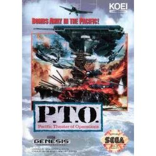 P.T.O. Pacific Theater of Operations (Sega Genesis) - Premium Video Games - Just $0! Shop now at Retro Gaming of Denver
