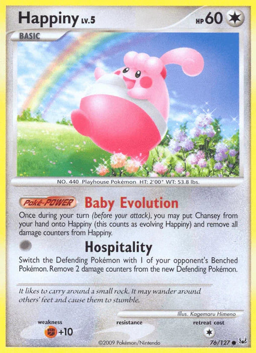 Happiny (76/127) [Platinum: Base Set] - for just $2.70! 