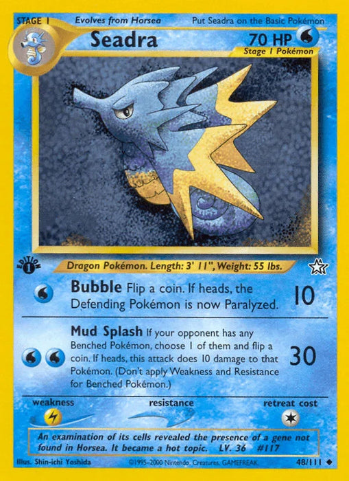 Seadra (48/111) [Neo Genesis 1st Edition] - for just $0.70! 