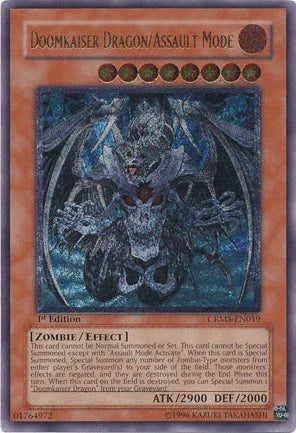 Doomkaiser Dragon/Assault Mode [CRMS-EN019] Ultimate Rare - for just $6.40! 