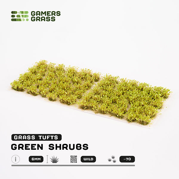Gamers Grass Tufts: Green Shrub- Wild - for just $8.99! 