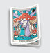 Opossum Lovers Tarot Card Sticker - 3" - for just $3.50! 