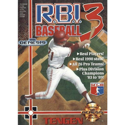 R.B.I. Baseball 93 (Sega Genesis) - Premium Video Games - Just $0! Shop now at Retro Gaming of Denver
