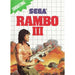 Rambo III (Sega Master System) - Just $0! Shop now at Retro Gaming of Denver