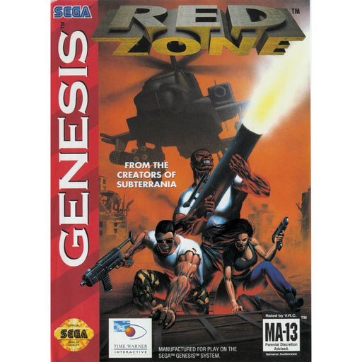 Red Zone (Sega Genesis) - Premium Video Games - Just $0! Shop now at Retro Gaming of Denver