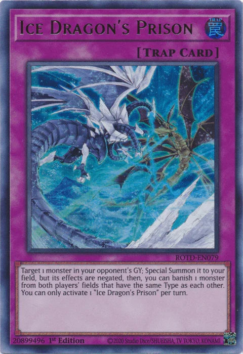 Ice Dragon's Prison [ROTD-EN079] Ultra Rare - for just $0.25! 