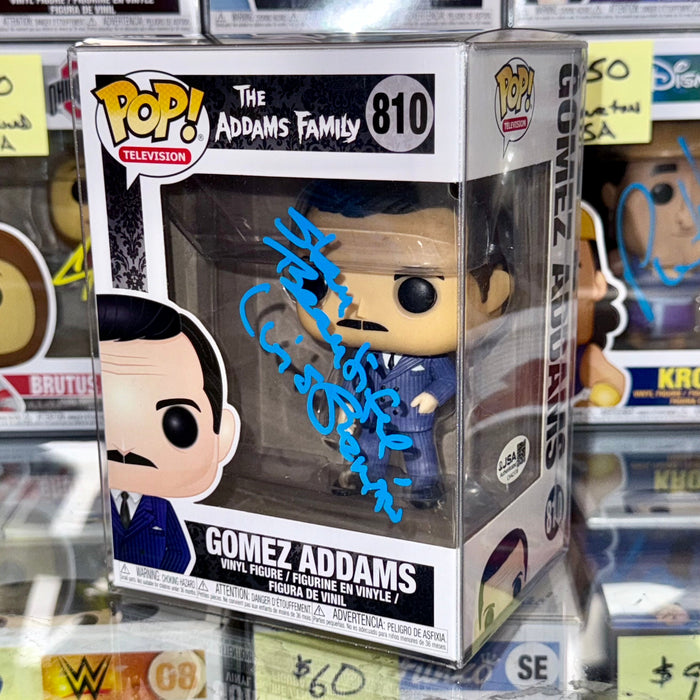 Luis Guzman Signed Gomez The Addams Family Wednesday Funko Pop! #810 With JSA COA - for just $275! 