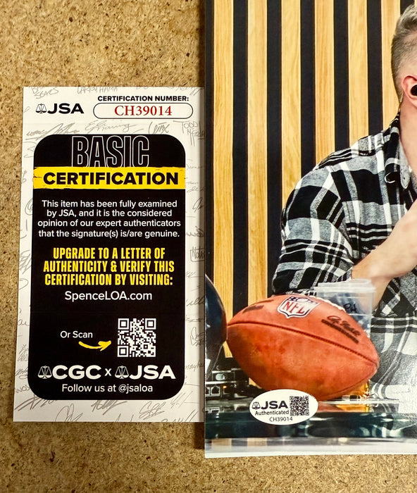 Commentator Pat McAfee Show Signed WWE 8X10 Photo With JSA COA - for just $120! 