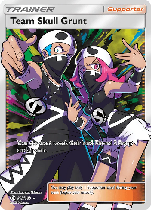 Team Skull Grunt (149/149) [Sun & Moon: Base Set] - for just $2.90! 