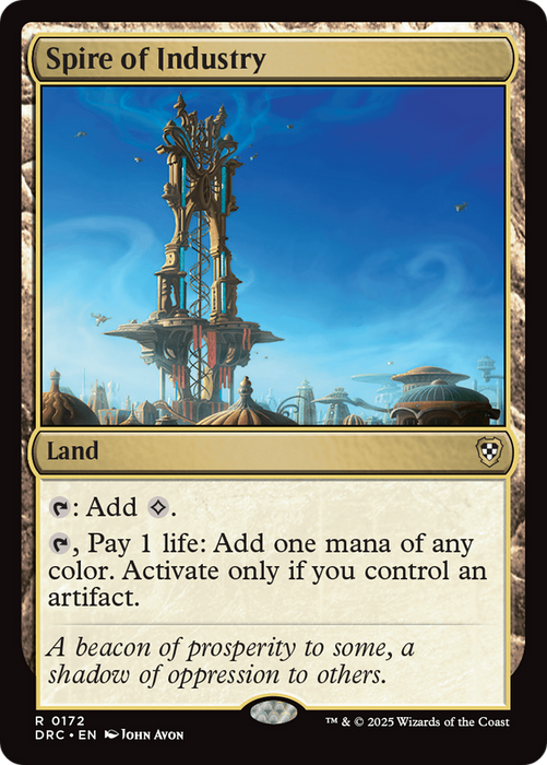 Spire of Industry (DRC-172) - Commander: Aetherdrift - for just $0.10! 