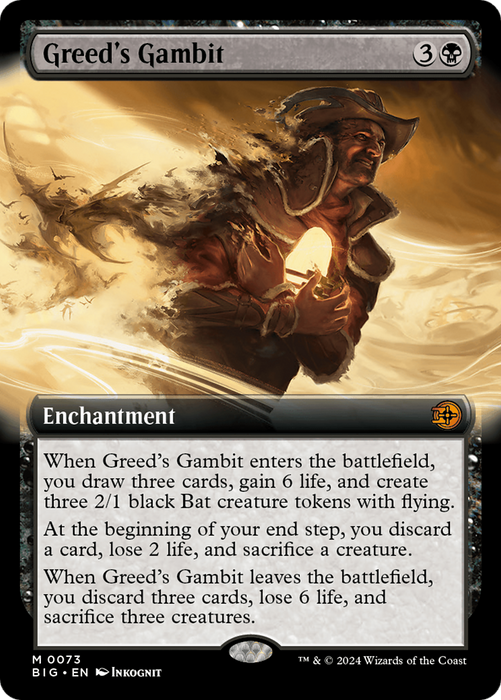 Greed's Gambit (BIG-073) - The Big Score: (Extended Art) - for just $0.31! 