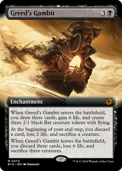 Greed's Gambit (BIG-073) - The Big Score: (Extended Art) - for just $0.38! 
