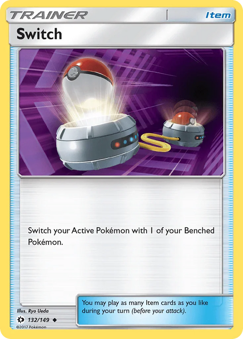 Switch (132/149) [Sun & Moon: Base Set] - for just $0.10! 