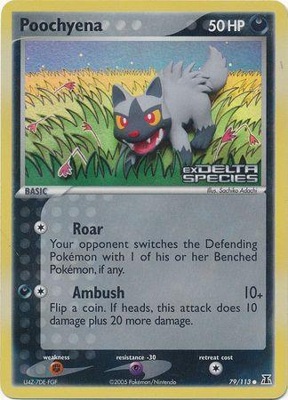 Poochyena (79/113) (Stamped) [EX: Delta Species] - for just $7.80! 