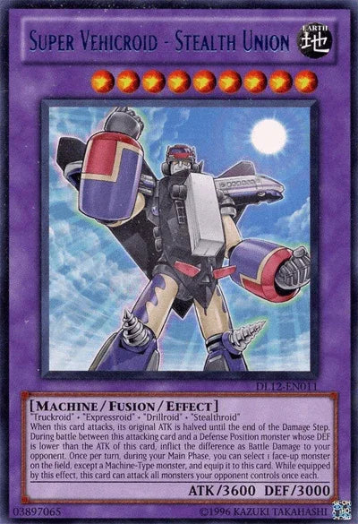 Super Vehicroid - Stealth Union (Blue) [DL12-EN011] Rare - for just $0.35! 