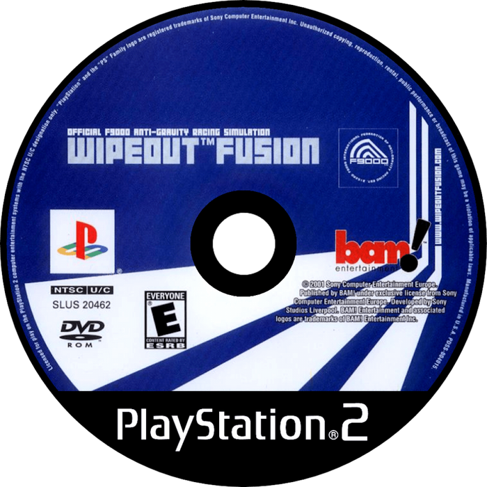 Wipeout Fusion – PlayStation 2 (PS2) - for just $11.99! 