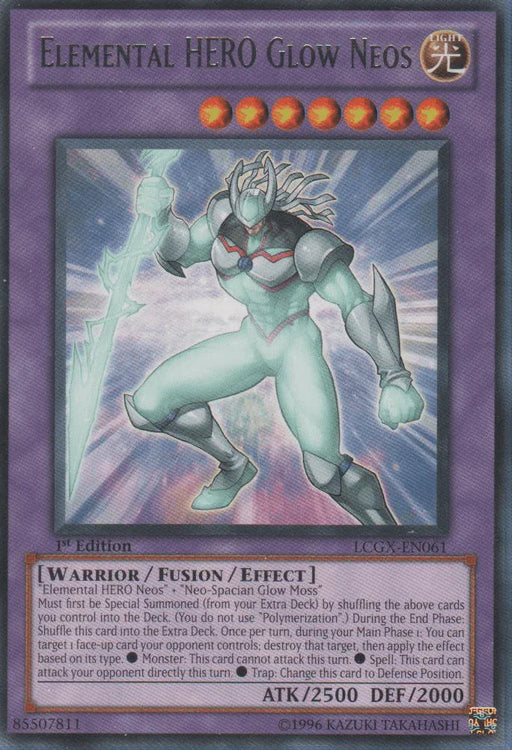Elemental HERO Glow Neos [LCGX-EN061] Rare - for just $0.45! 