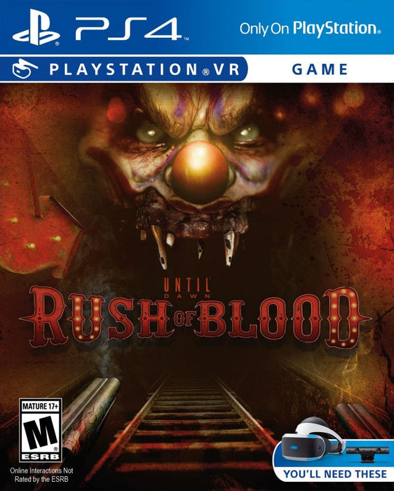 Until Dawn: Rush of Blood – PlayStation 4 (PS4) - for just $11.99! 