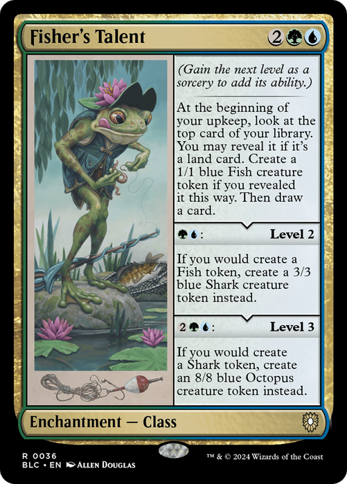 Fisher's Talent (BLC-036) - Bloomburrow Commander - for just $0.11! 