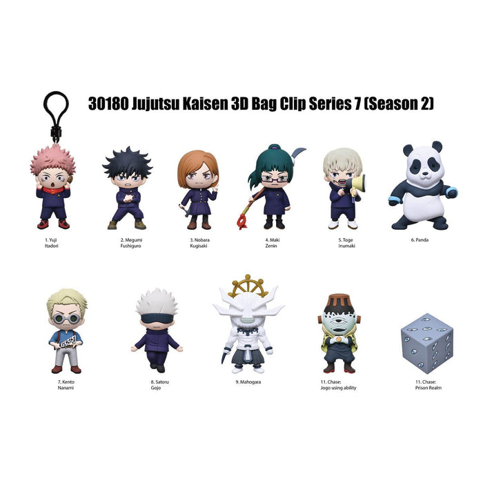 Jujutsu Kaisen 3D Foam Bag Clip Series 7 by Monogram - for just $8.99! 