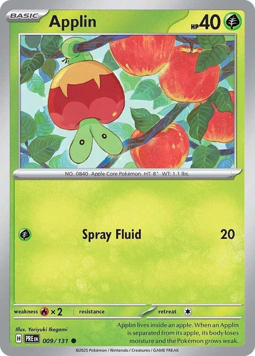 Applin (009/131) [Scarlet & Violet: Prismatic Evolutions] - for just $0.10! 