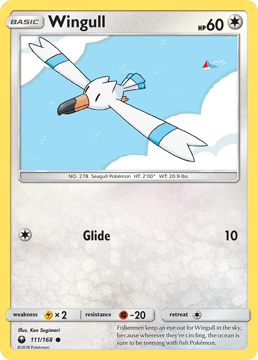 Wingull (111/168) [Sun & Moon: Celestial Storm] - for just $0.10! 