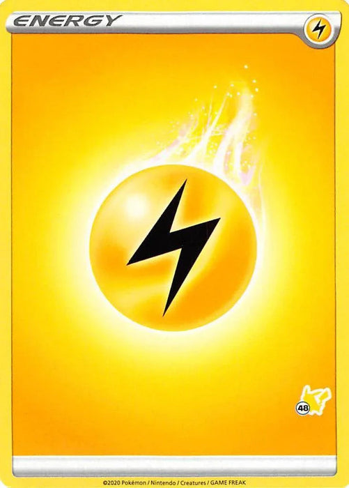 Lightning Energy (Pikachu Stamp #48) [Battle Academy 2022] - for just $0.10! 