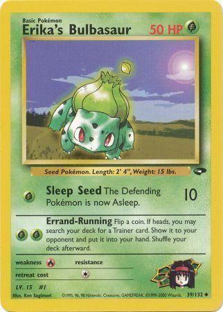 Erika's Bulbasaur (39/132) [Gym Challenge Unlimited] - for just $6! 