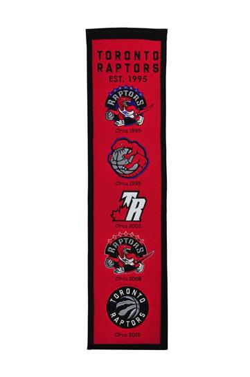 Toronto Raptors Basketball NBA Heritage Banner - for just $34.99! 