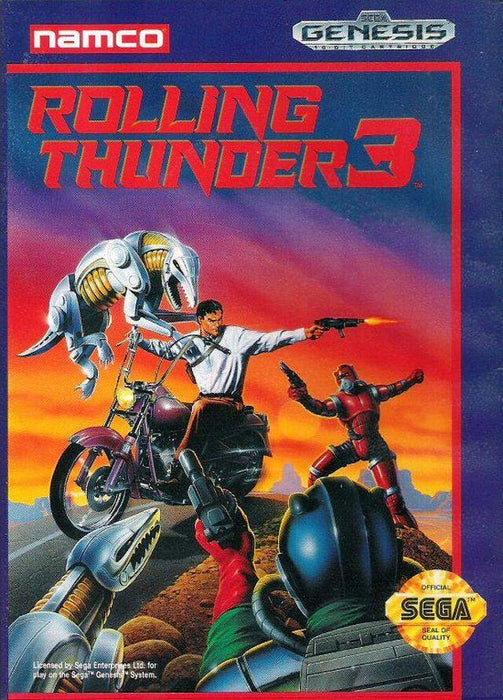 Rolling Thunder 3 (Sega Genesis) - for just $0! 