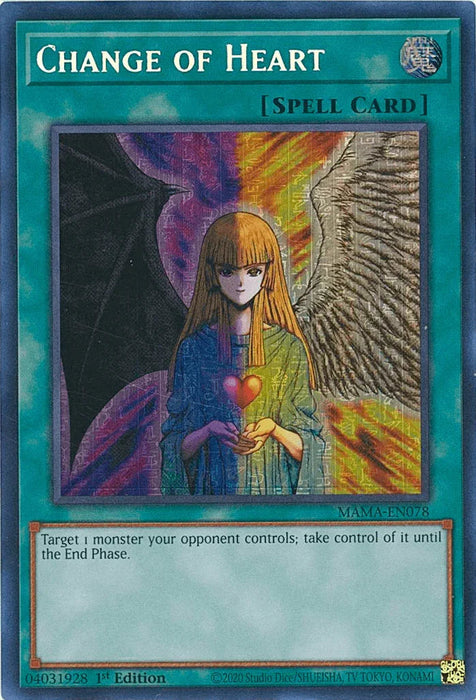 Change of Heart [MAMA-EN078] Ultra Pharaoh's Rare - for just $46.45! 