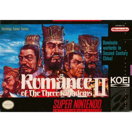 Romance of the Three Kingdoms II (Super Nintendo) - Just $0! Shop now at Retro Gaming of Denver