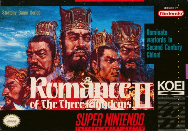 Romance of the Three Kingdoms II (Super Nintendo) - for just $0! 