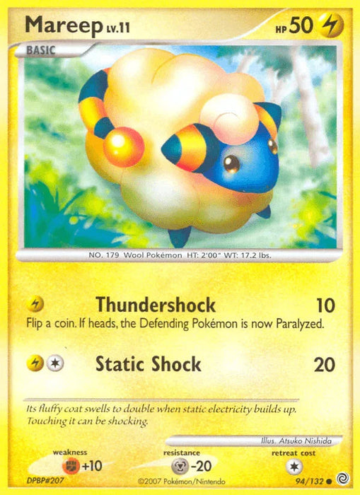 Mareep (94/132) [Diamond & Pearl: Secret Wonders] - for just $0.20! 