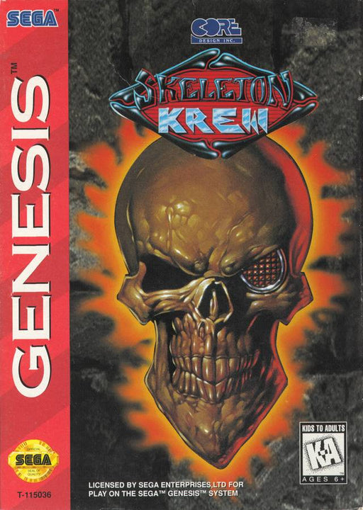 Skeleton Krew (Sega Genesis) - for just $0! 