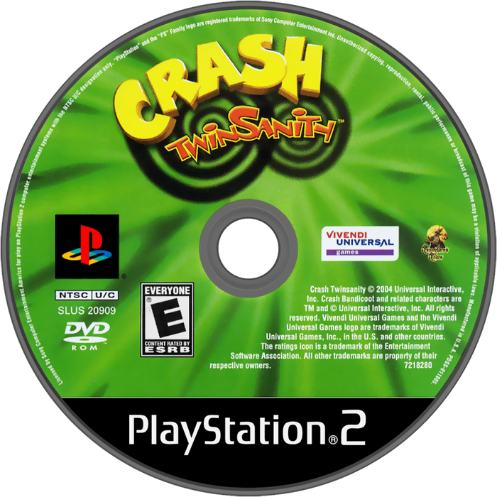 Crash Twinsanity – PlayStation 2 (PS2) - for just $0! 