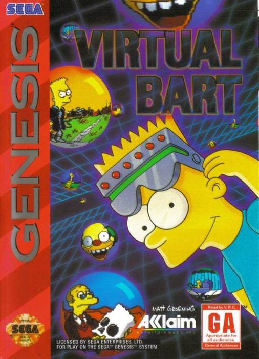 Virtual Bart (Sega Genesis) - for just $0! 
