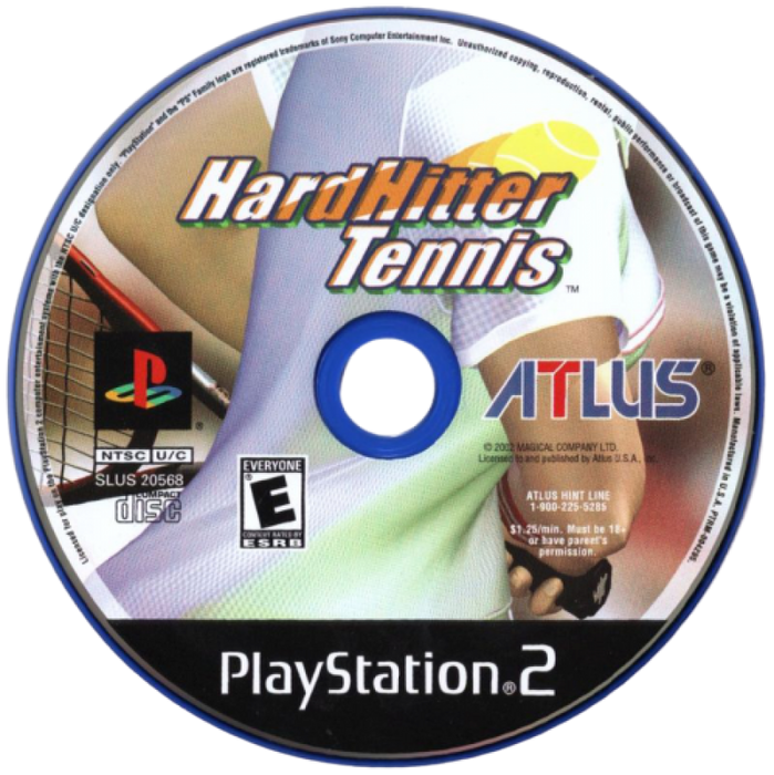 Hard Hitter Tennis – PlayStation 2 (PS2) - for just $3.99! 