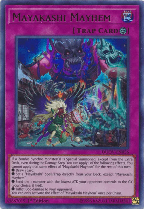 Mayakashi Mayhem [DUOV-EN056] Ultra Rare - for just $0.15! 