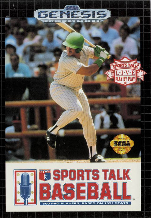 Sports Talk Baseball (Sega Genesis) - for just $0! 