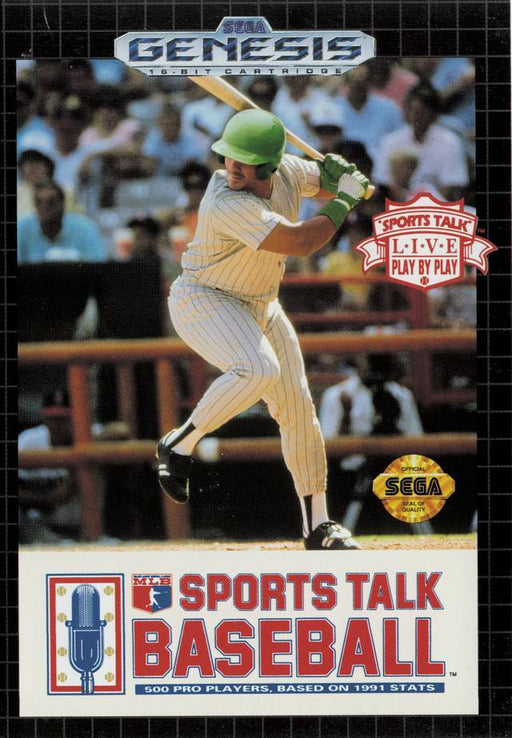 Sports Talk Baseball (Sega Genesis) - for just $0! 