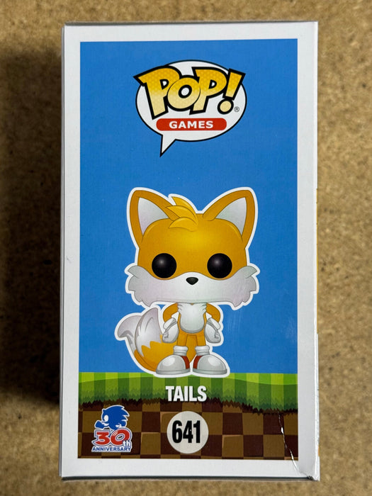 Funko Pop! Games Flocked Tails #641 Sonic The Hedgehog Targetcon 2021 Exclusive - for just $25! 