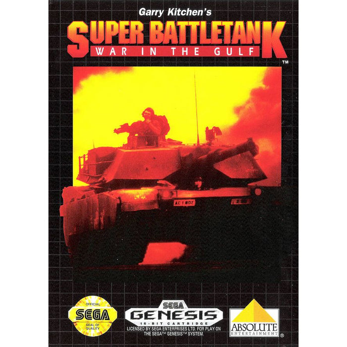 Garry Kitchen's Super Battletank: War in the Gulf(Sega Genesis) - Just $0! Shop now at Retro Gaming of Denver