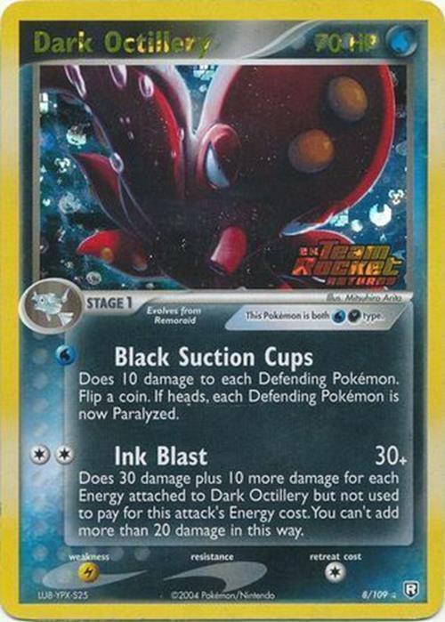 Dark Octillery (8/109) (Stamped) [EX: Team Rocket Returns] - for just $27! 