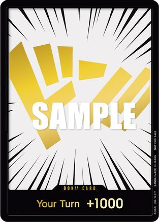 DON!! Card (Gold) - One Piece Promotion Cards Foil - for just $3.33! 