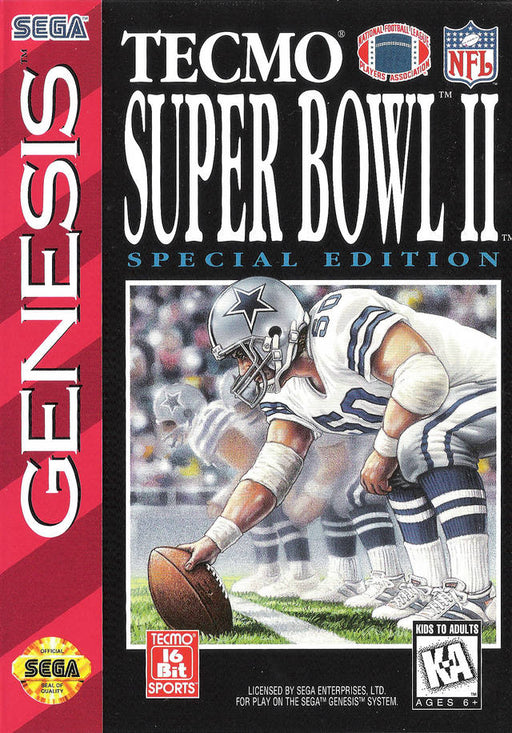 Tecmo Super Bowl II Special Edition (Sega Genesis) - for just $0! 