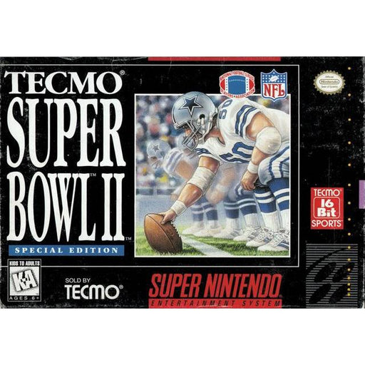 Tecmo Super Bowl II Special Edition (Super Nintendo) - Premium Video Games - Just $0! Shop now at Retro Gaming of Denver