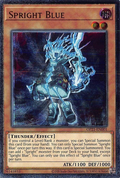 Spright Blue [OP21-EN001] Ultimate Rare - for just $3.60! 