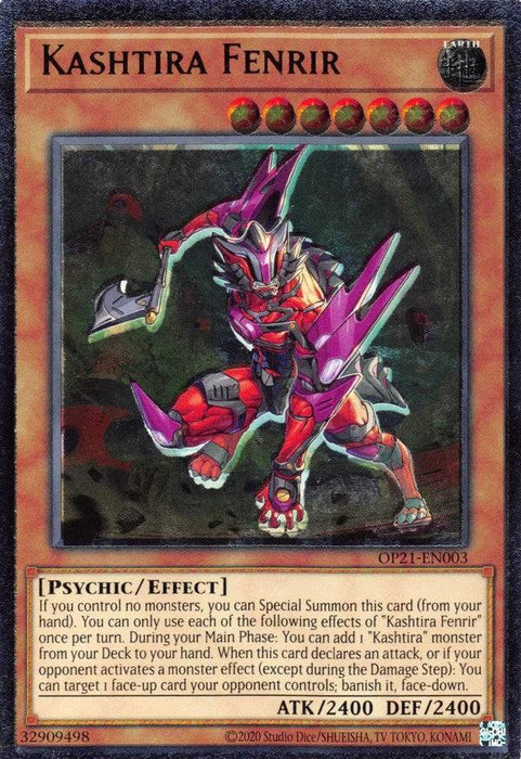 Kashtira Fenrir [OP21-EN003] Ultimate Rare - for just $6.35! 