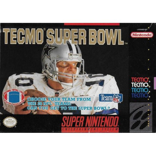 Tecmo Super Bowl (Super Nintendo) - Premium Video Games - Just $0! Shop now at Retro Gaming of Denver